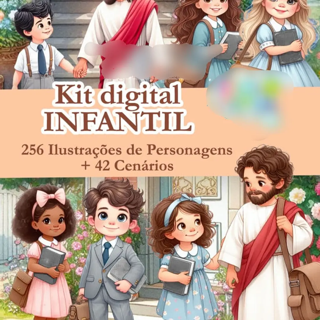 Kit Digital Infantil JW Jesus e as Crianças  1