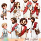 Kit Digital Infantil JW Jesus e as Crianças  - Thumbnail 3
