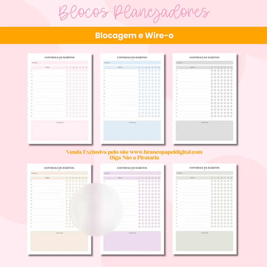 Arquivo Encadernação Planejadores Blocagem e Wire-o 9
