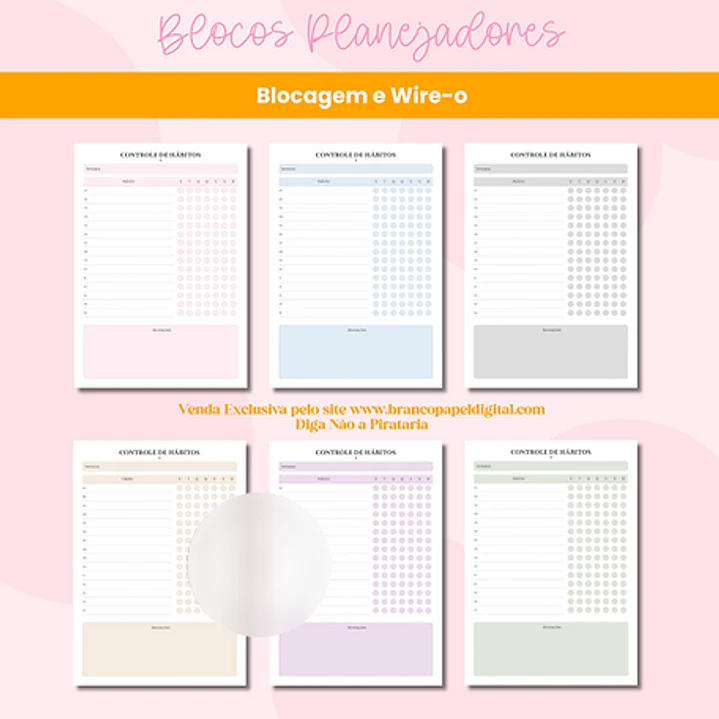 Arquivo Encadernação Planejadores Blocagem e Wire-o 9