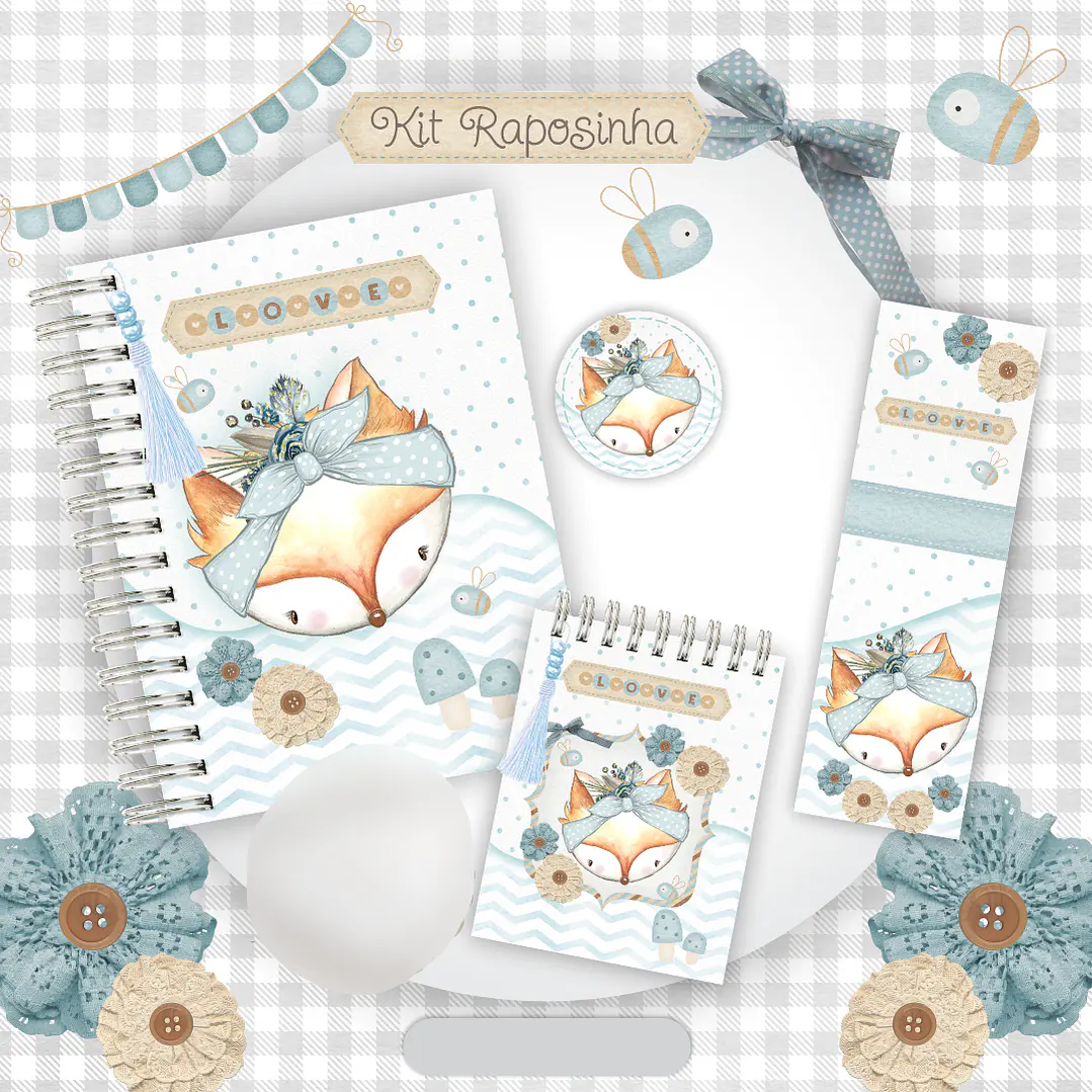 Arquivo Encadernação Raposinhas  4