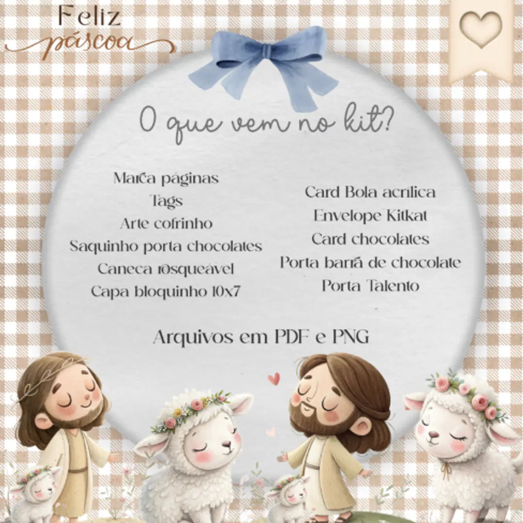 Kit páscoa cristã 1