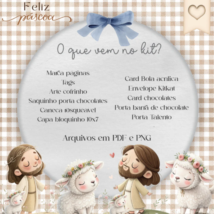 Kit páscoa cristã 1