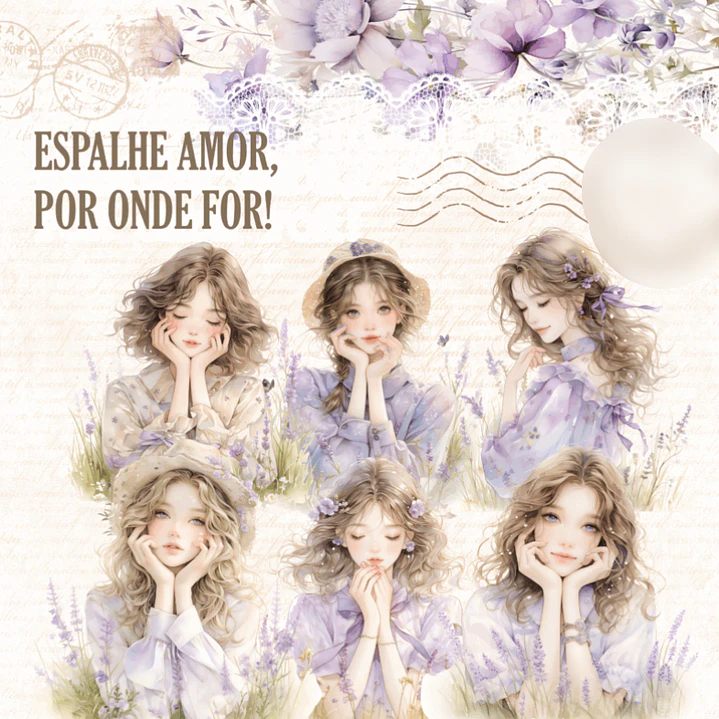 Arquivo caderno floral lilás  2