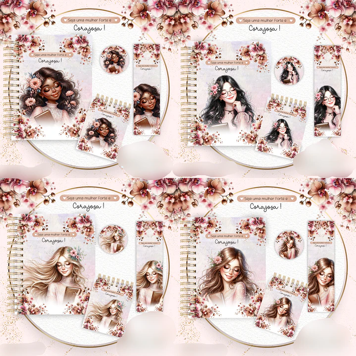 Arquivo encadernação combo mulher forte 1