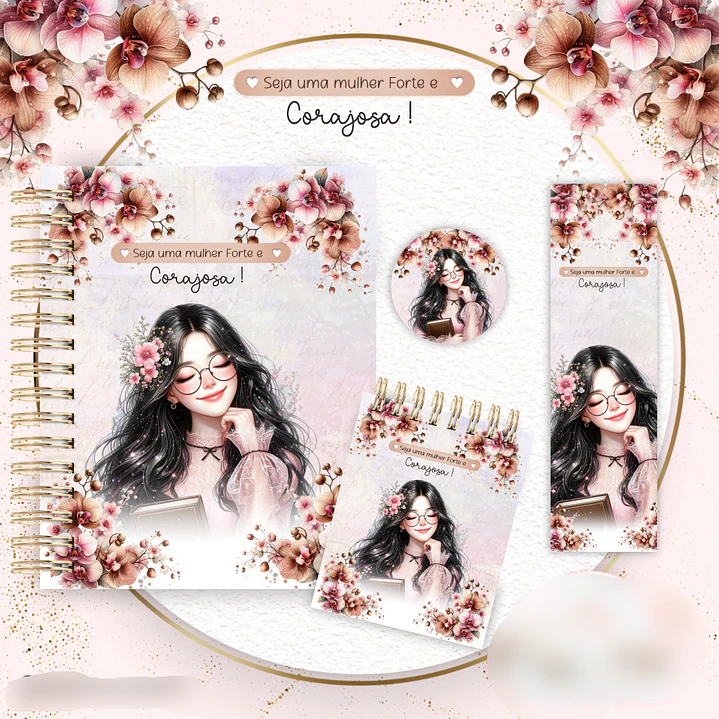 Arquivo encadernação combo mulher forte 3