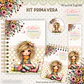 Arquivo Kit Primavera Menina Floral - Thumbnail 3