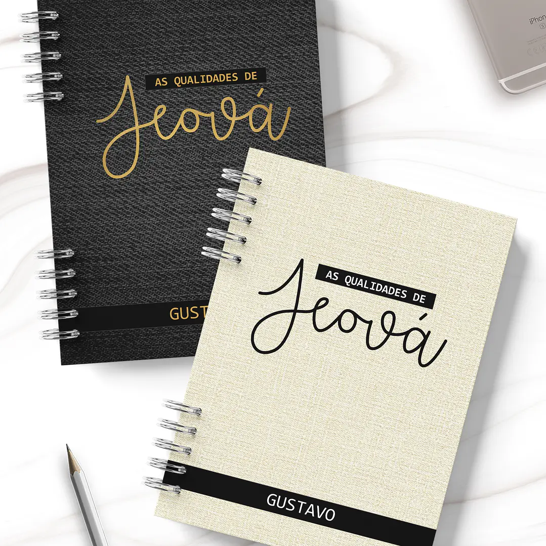 Arquivo Caderno Qualidades de Jeová Masculino 1