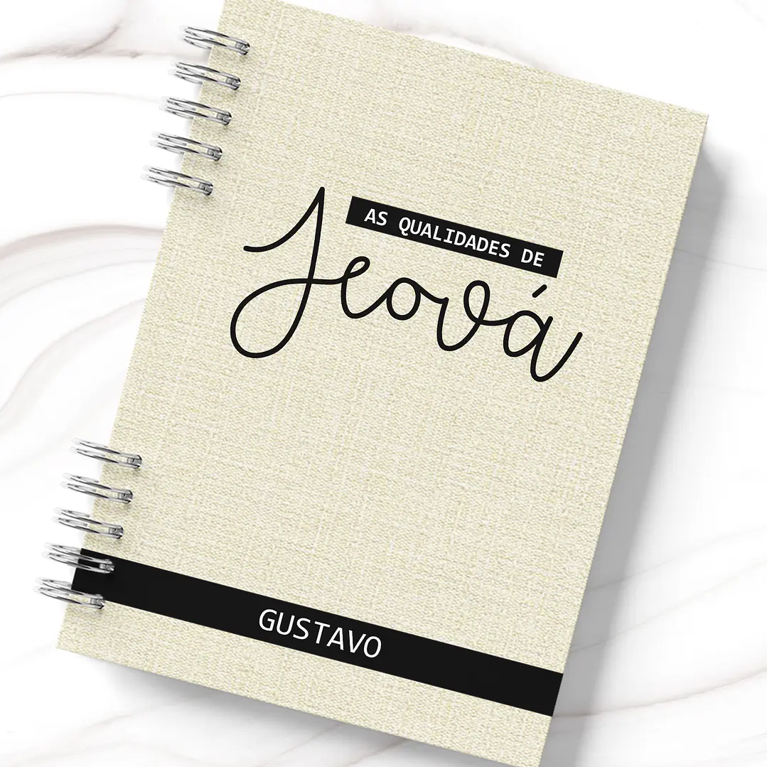 Arquivo Caderno Qualidades de Jeová Masculino 2