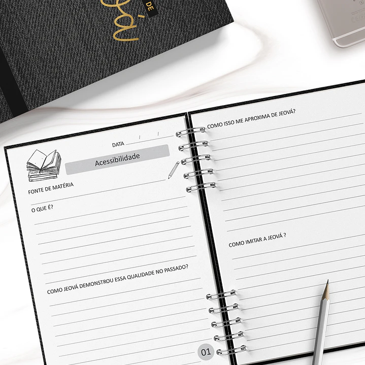 Arquivo Caderno Qualidades de Jeová Masculino 4