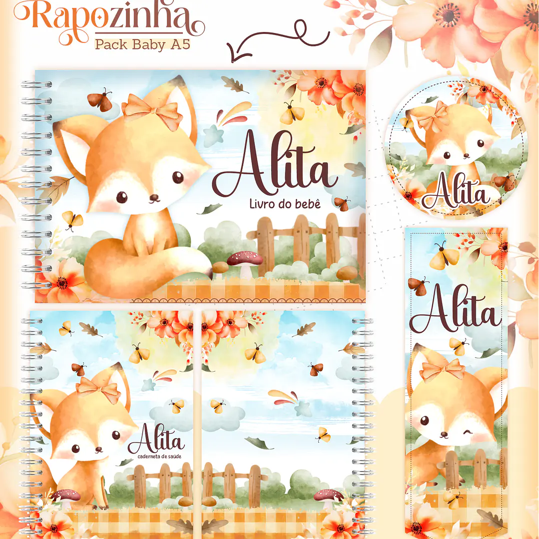 Aquivo Encadernação Baby Raposinha 1