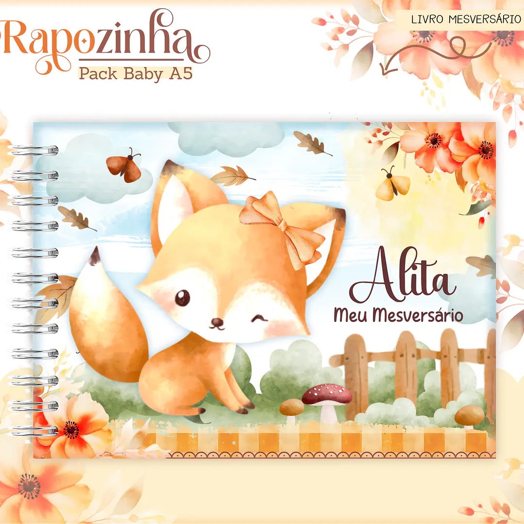 Aquivo Encadernação Baby Raposinha 2