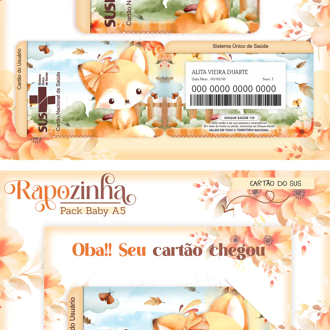 Aquivo Encadernação Baby Raposinha 11