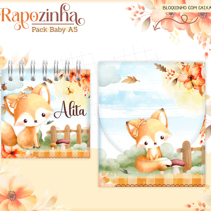 Aquivo Encadernação Baby Raposinha 16