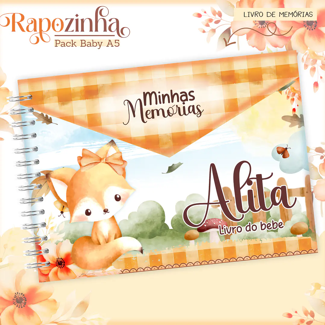 Aquivo Encadernação Baby Raposinha 30