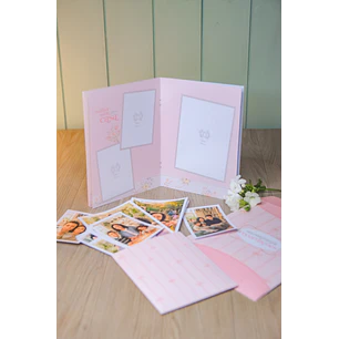 Arquivo Dia das Mães Kit Álbum de Fotos Grampeado 