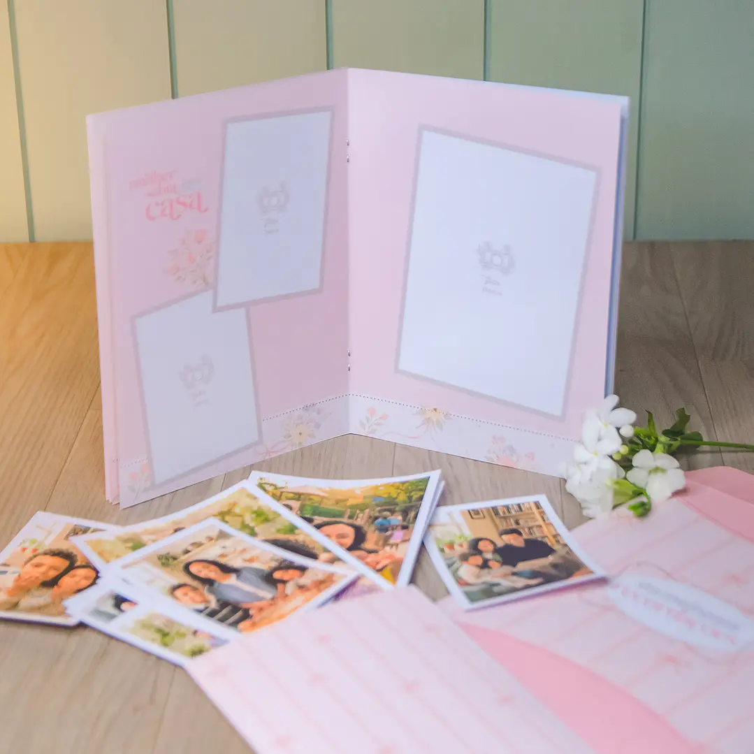 Arquivo Dia das Mães Kit Álbum de Fotos Grampeado  5