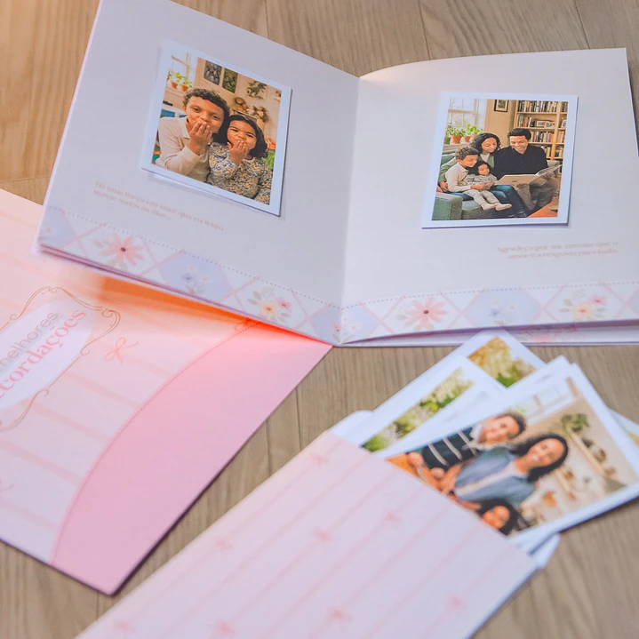 Arquivo Dia das Mães Kit Álbum de Fotos Grampeado  7