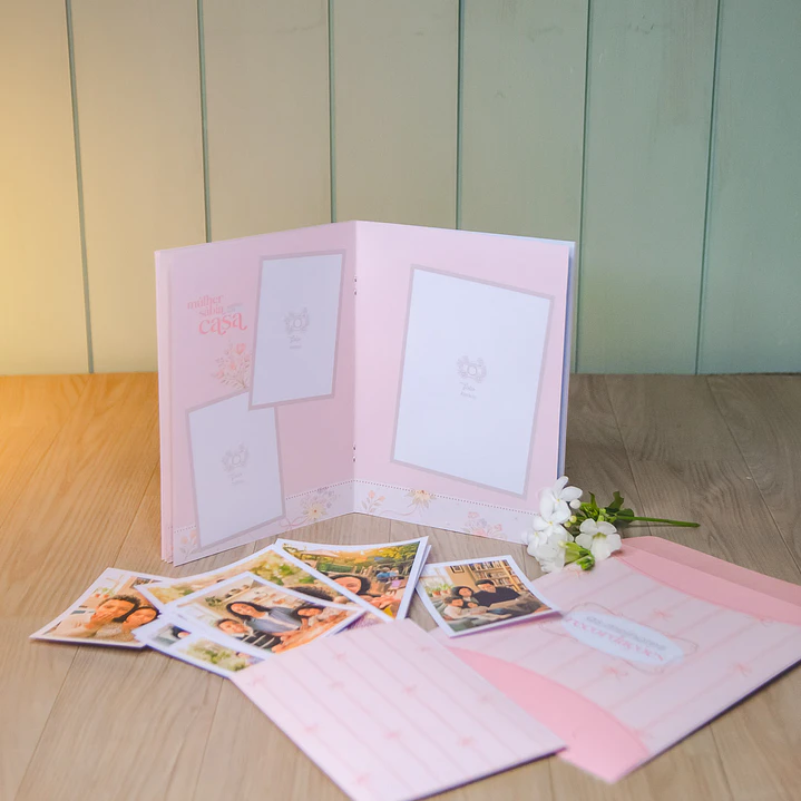 Arquivo Dia das Mães Kit Álbum de Fotos Grampeado  8