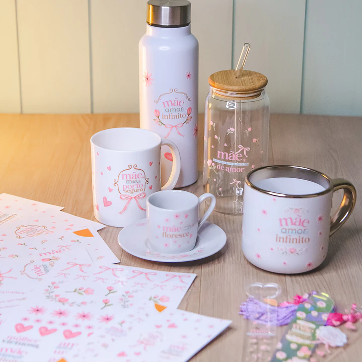 Arquivo Dia das Mães Kit DTF UV  1