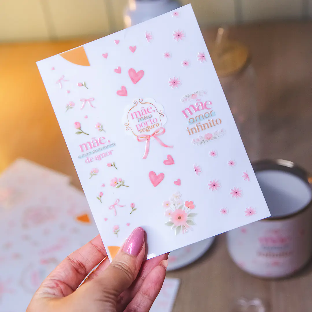 Arquivo Dia das Mães Kit DTF UV  4