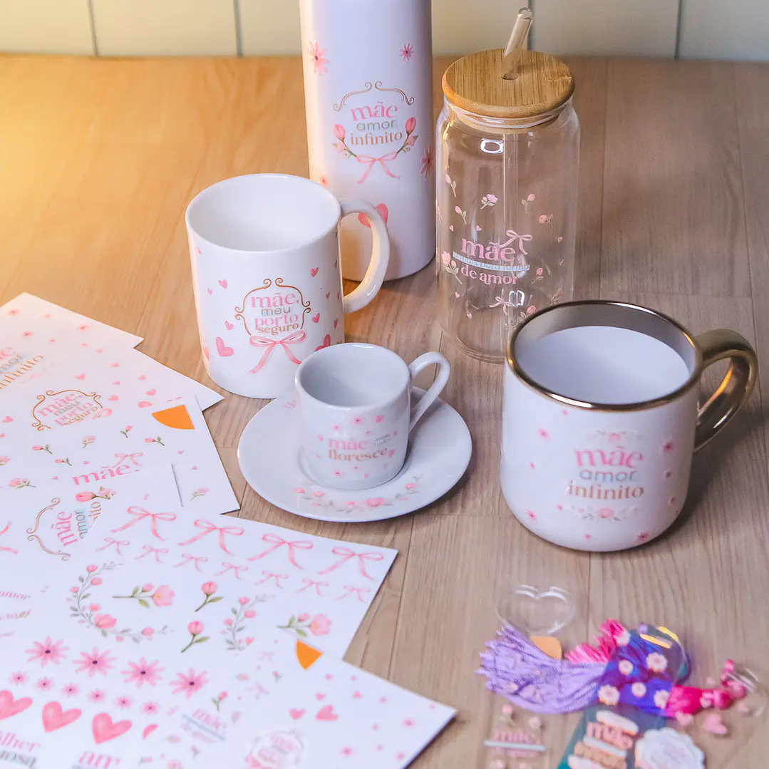 Arquivo Dia das Mães Kit DTF UV  5