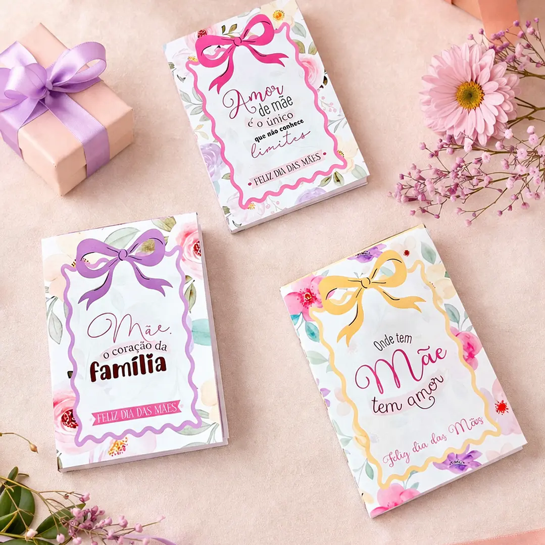 Arquivo Dia das Mães Capa para Bloquinho 7x10 cm  1