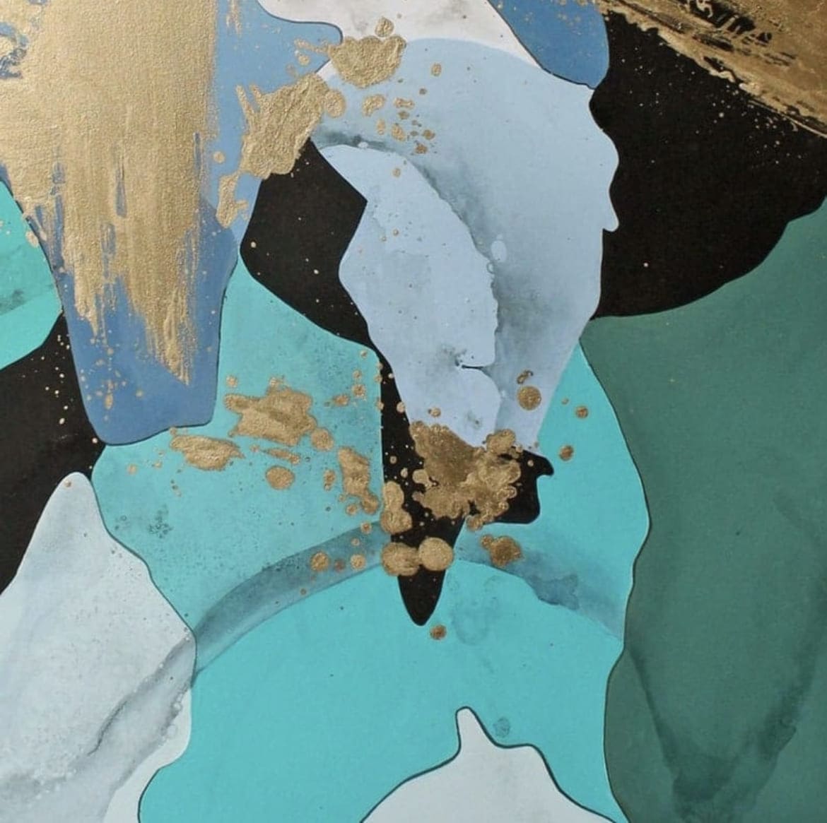 Cuadro Abstracto: OASIS 4