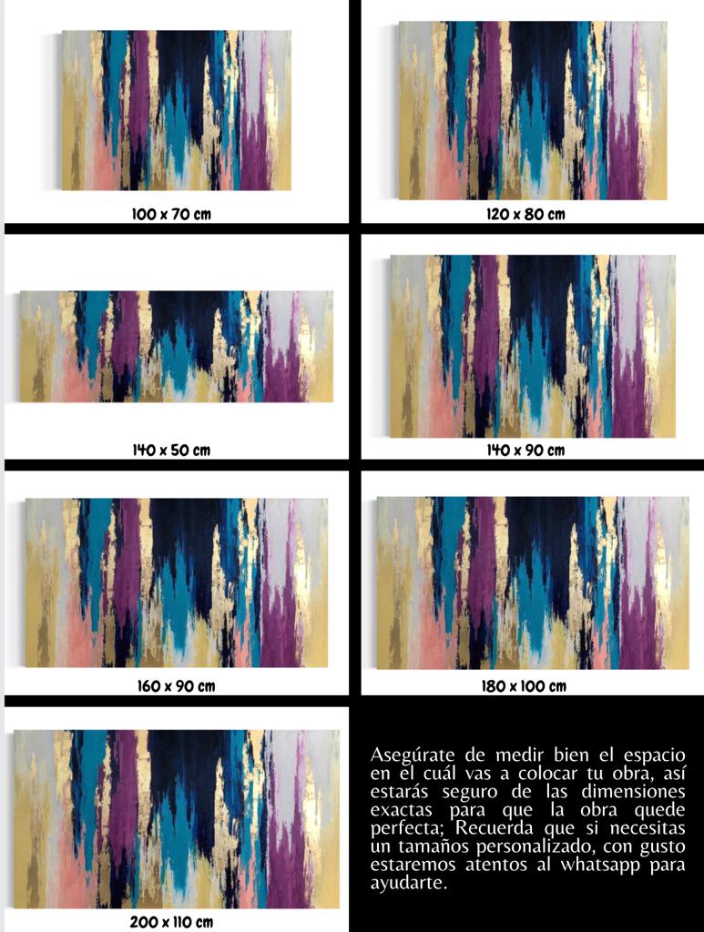 Cuadro Abstracto: AMATISTA            5