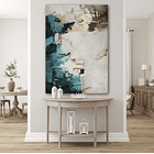 Cuadro Abstracto: ESMERALDA 4