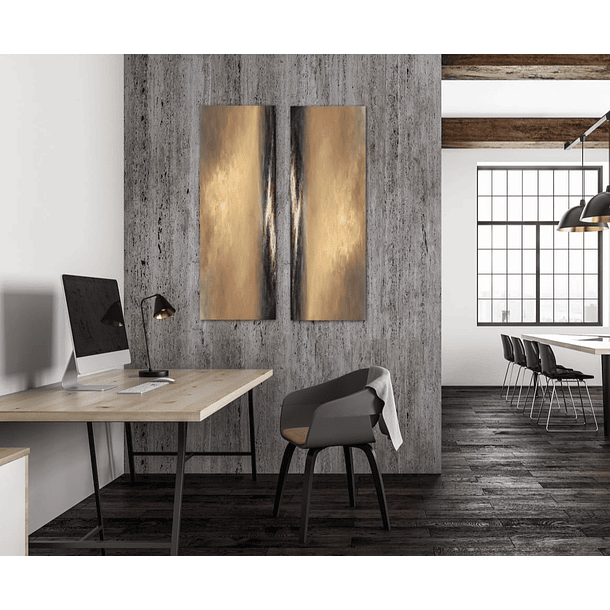 Cuadro Abstracto: AMANECER 4