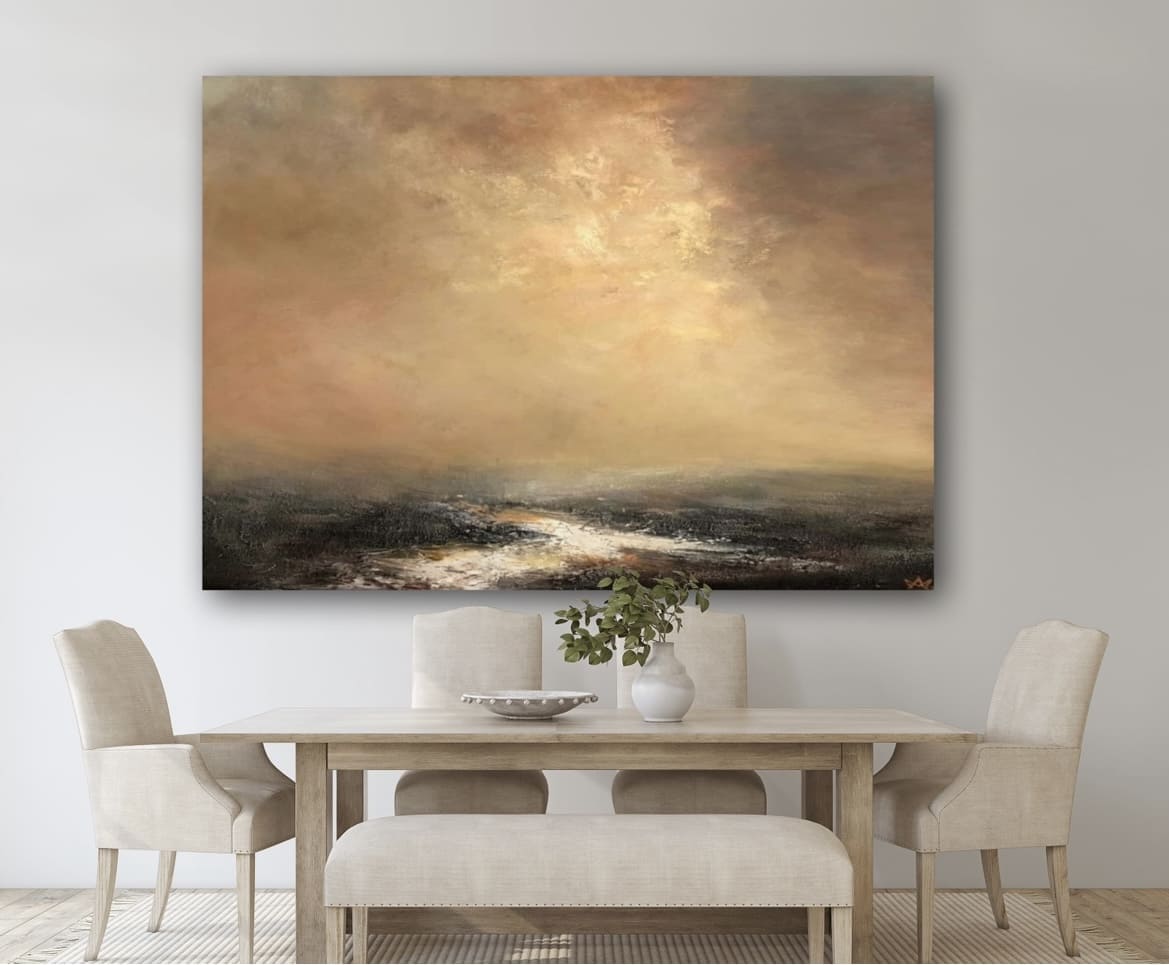 Cuadro Abstracto: AMANECER 2