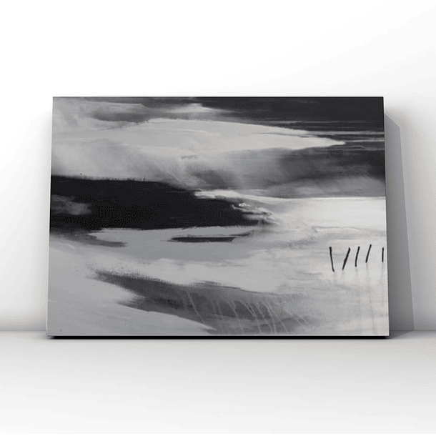 Cuadro Abstracto: LAGO 4