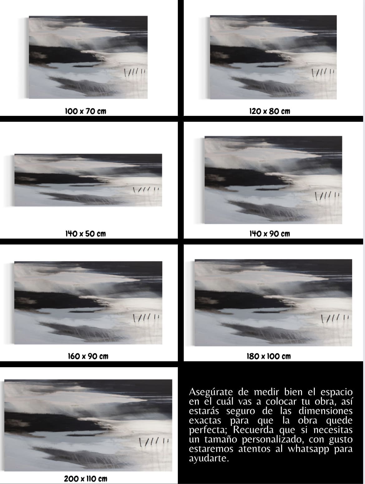 Cuadro Abstracto: LAGO 5