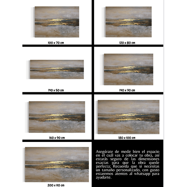 Cuadro Abstracto: ESPEJOS DE ABUNDANCIA 5