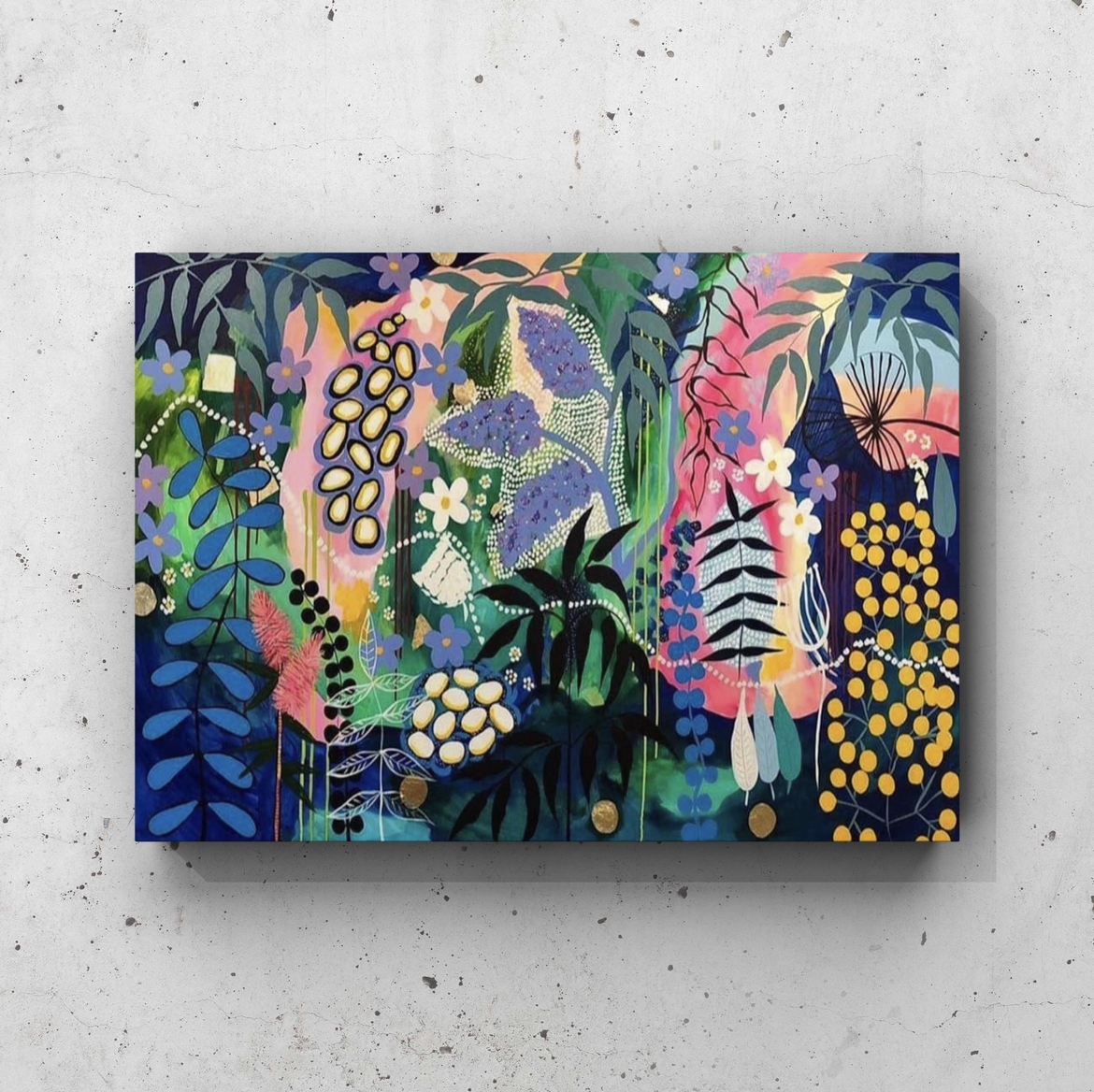 Cuadro Botánica: PRIMAVERA AZUL  1
