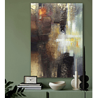 Cuadro Abstracto: CORTEZA  4