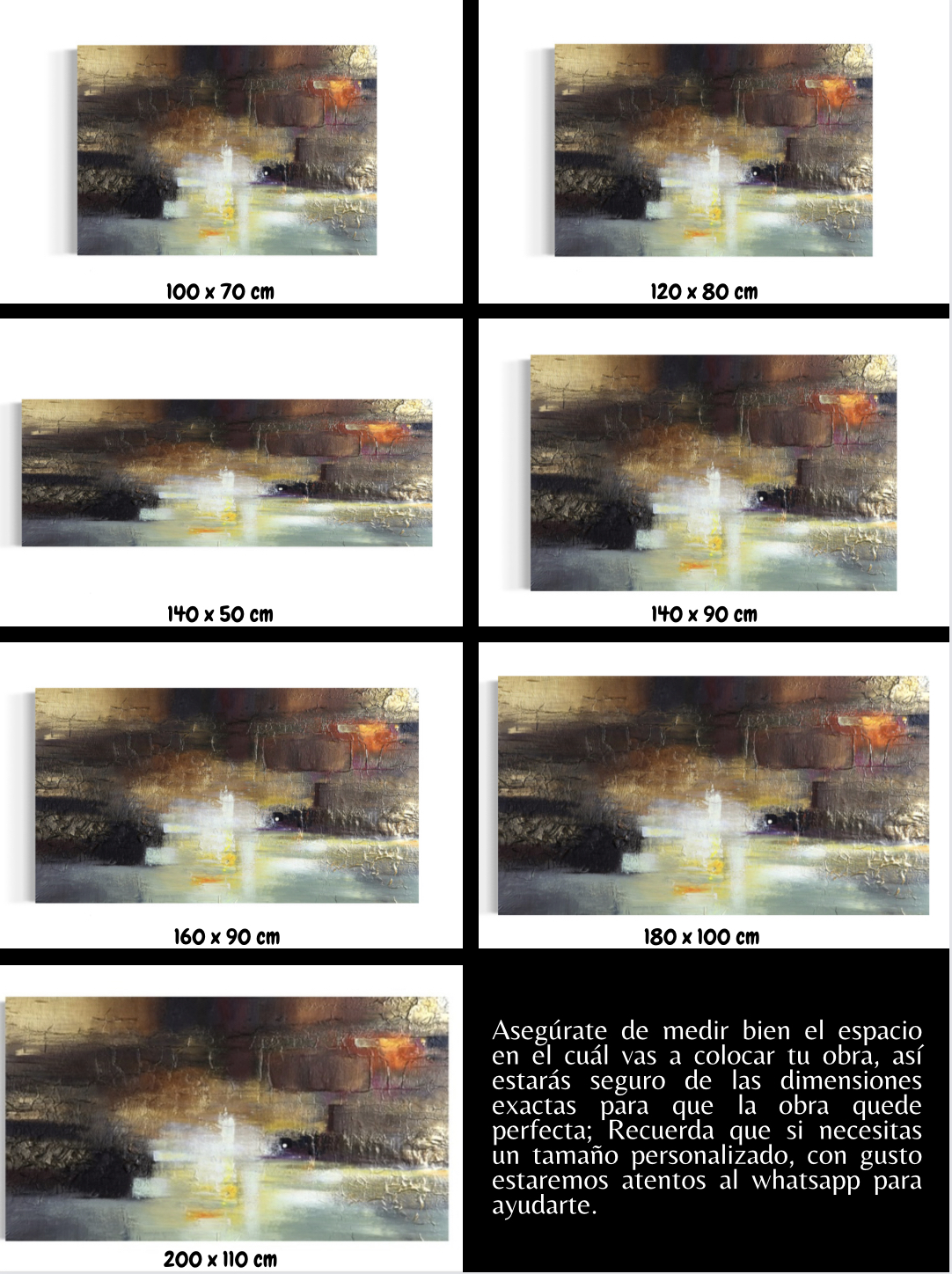 Cuadro Abstracto: CORTEZA  5