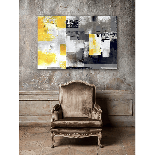 Cuadro Abstracto: OCASO  4