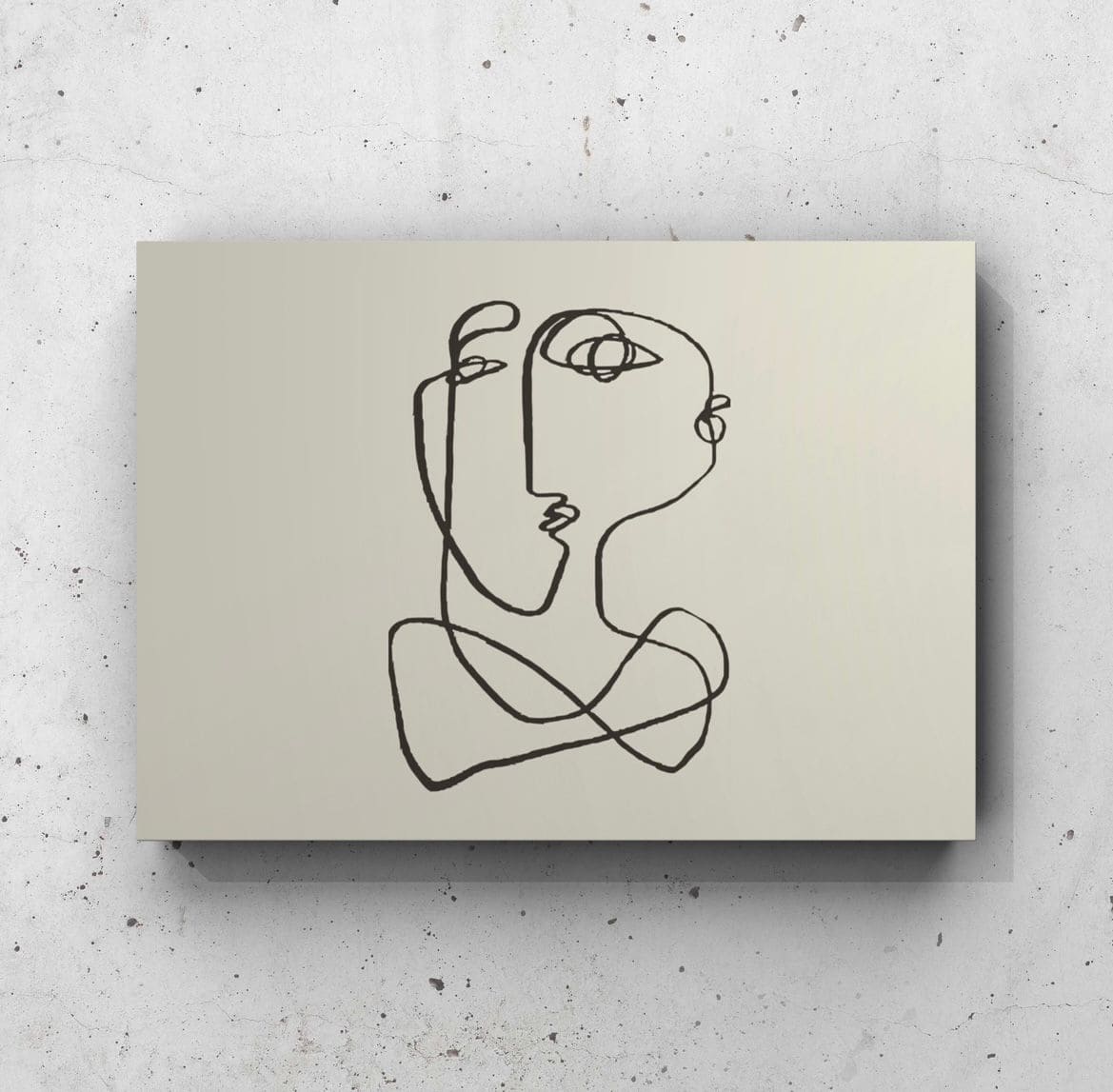 Cuadro Minimalista: DUALIDAD 1