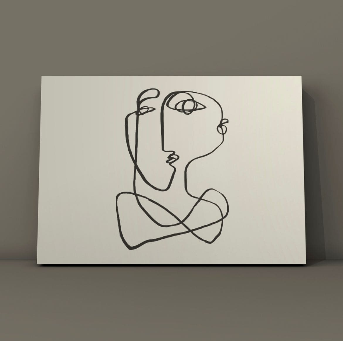 Cuadro Minimalista: DUALIDAD 3