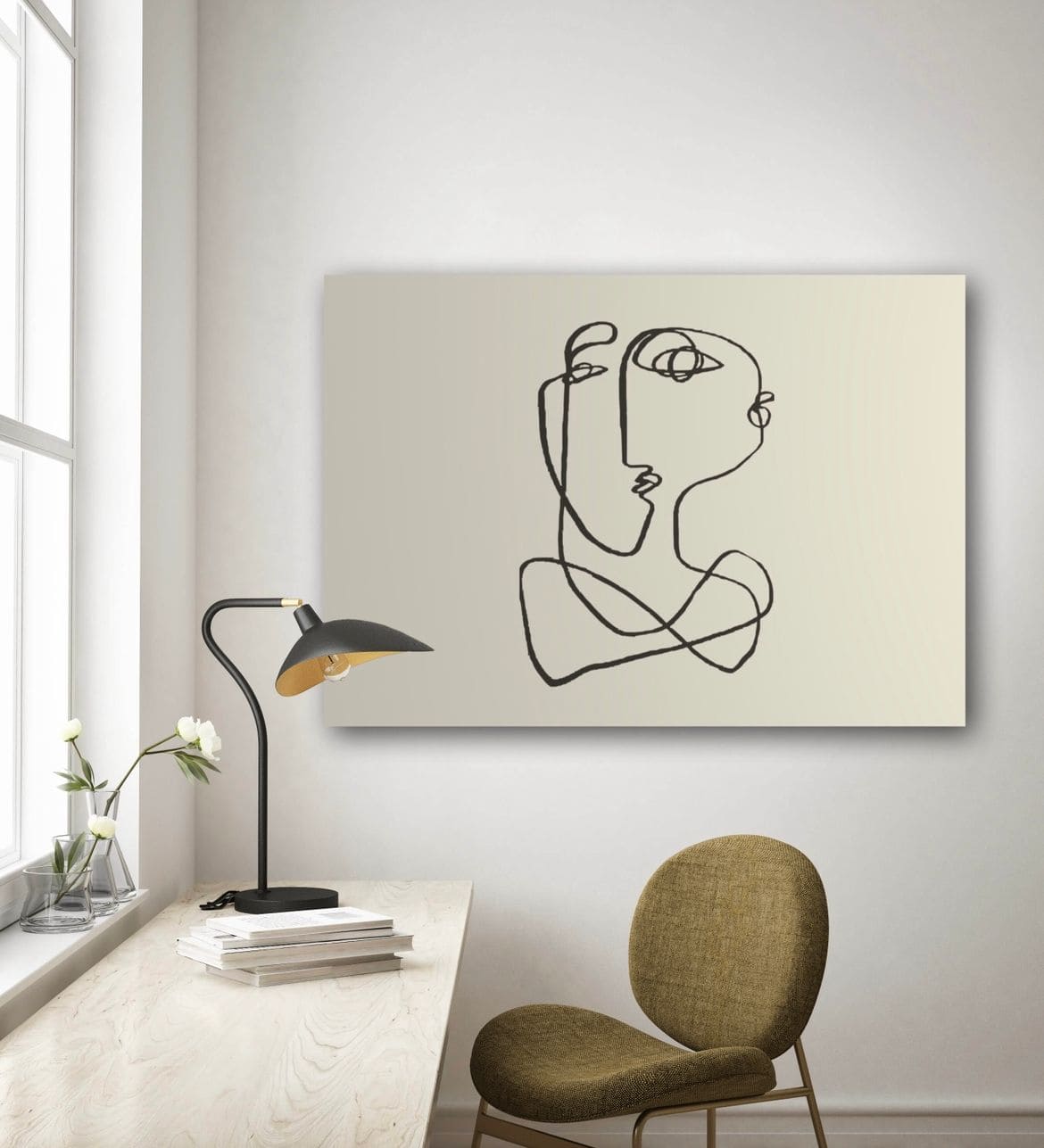 Cuadro Minimalista: DUALIDAD 2