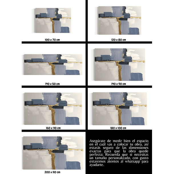 Cuadro Minimalista: ENTRE LINEAS 5