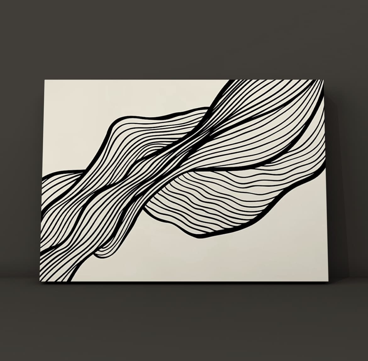 Cuadro Minimalista: OLAS 3