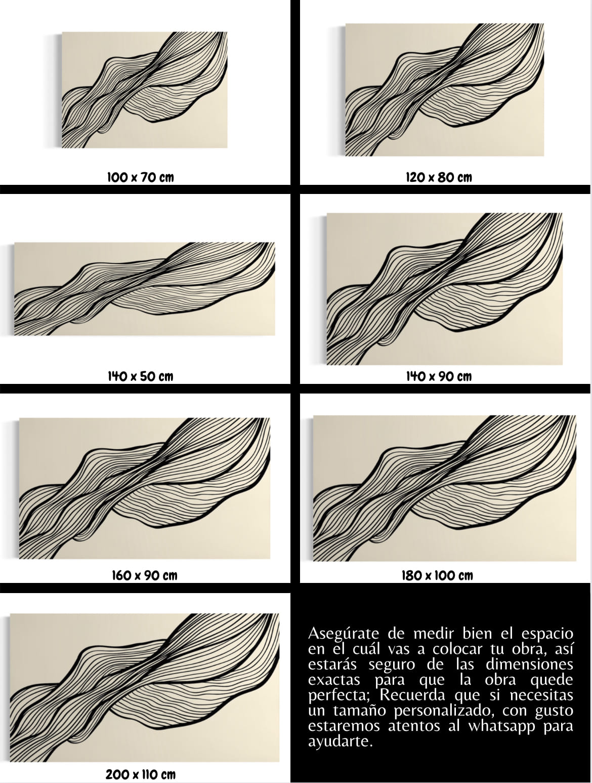 Cuadro Minimalista: OLAS 5