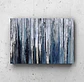 Cuadro Abstracto: LLUVIA DE PLATA - Miniatura 1
