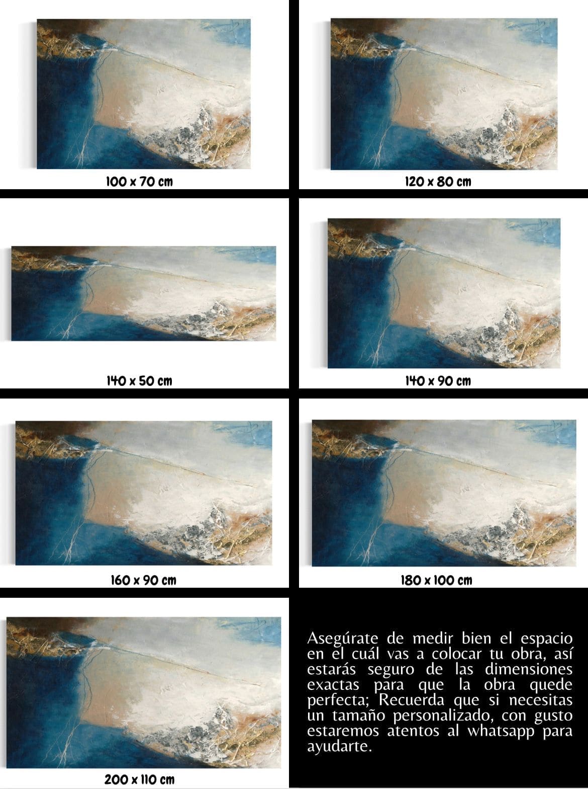 Cuadro Abstracto: FELICIDAD 5