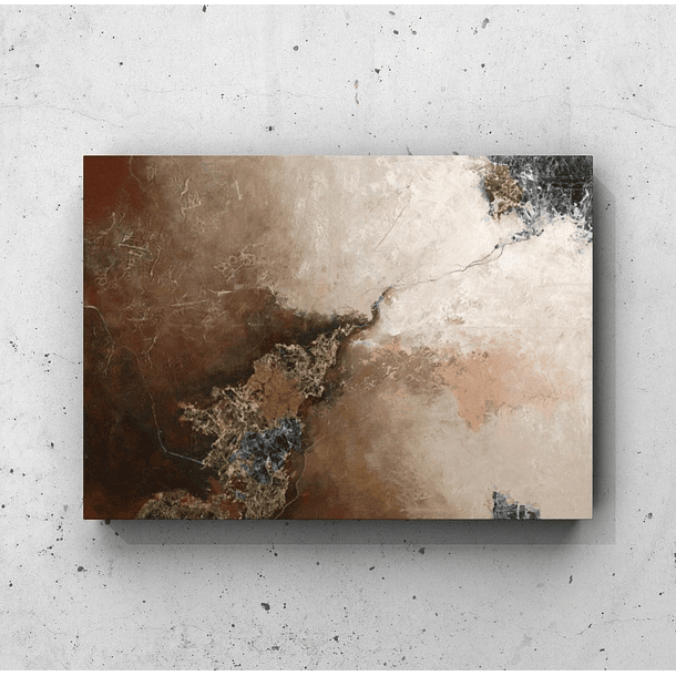 Cuadro Abstracto: GRIETAS DE DIOS 1