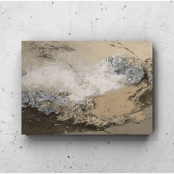 Cuadro Abstracto: FÓSILES 1