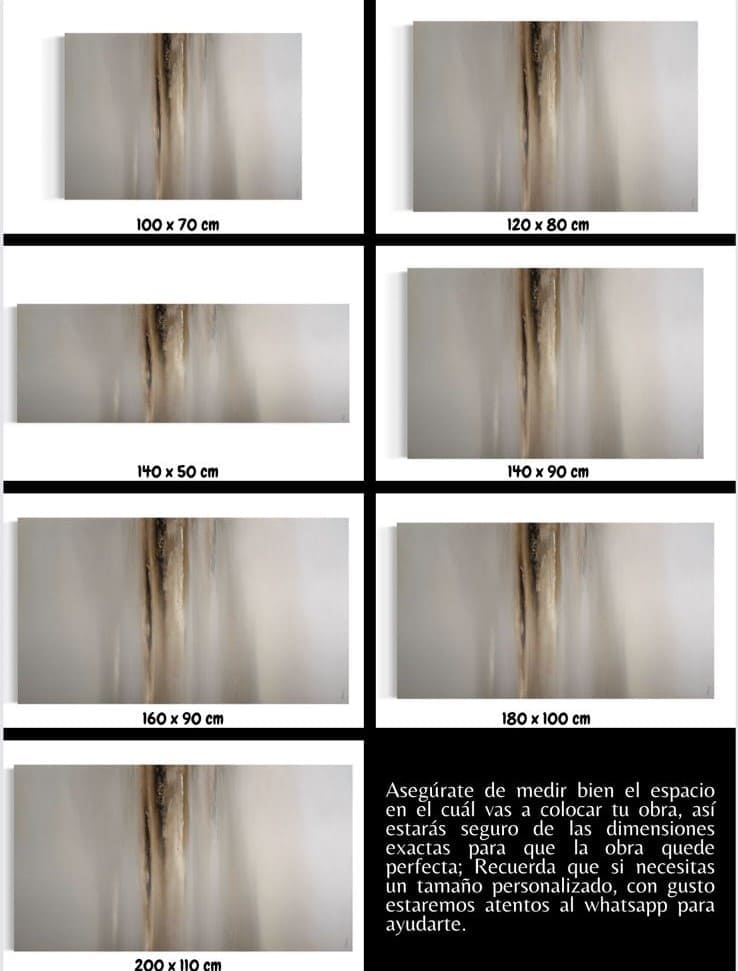 Cuadro Abstracto: SERENIDAD 5